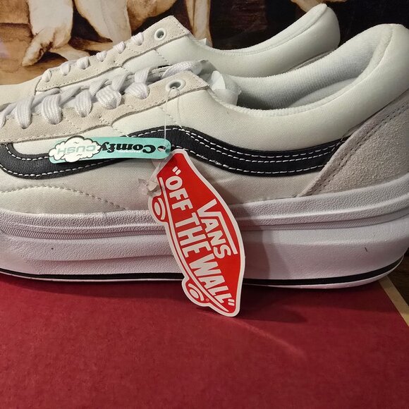 Vans Other - Vans Old Skool Overt CC Shoes White VN0A7Q5EWHT Skateboarding Men's US Sz 12 NEW